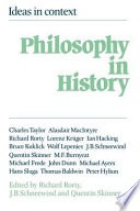 Philosophy in history: essays on the historiography of philosophy