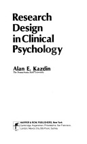 Research design in clinical psychology