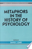 Metaphors in the history of psychology