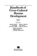 Handbook of cross-cultural human development