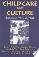 Child care and culture :lessons from Africa