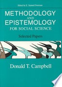 Methodology and epistemology for social science :selected papers