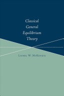 Classical general equilibrium theory