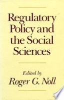 Regulatory policy and the social sciences