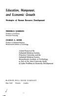 Education, manpower, and economic growth; strategies of human resource development