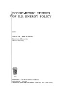 Econometric studies of U.S. energy policy