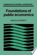 Foundations of public economics