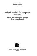 Social character in a Mexican village;a sociopsychoanalytic study