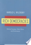 Rich democracies :political economy, public policy, and performance