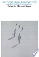 The great legal philosophers: selected readings in jurisprudence