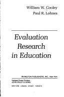 Evaluation research in education