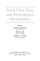 Social class, race, and psychological development