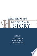 Teaching and learning in history