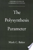The polysynthesis parameter