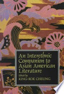 An interethnic companion to Asian American literature