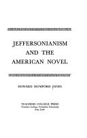 Jeffersonianism and the American novel