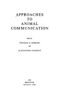Approaches to animal communication 