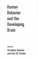 Human behavior and the developing brain