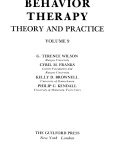 Annual review of behavior therapy: Theory & practice