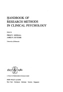 Handbook of research methods in clinical psychology