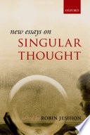 New essays on singular thought