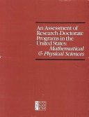 An assessment of research-doctorate programs in the United States--mathematical & physical sciences