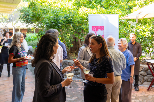 Crowd mingles before the 5-6-26 event