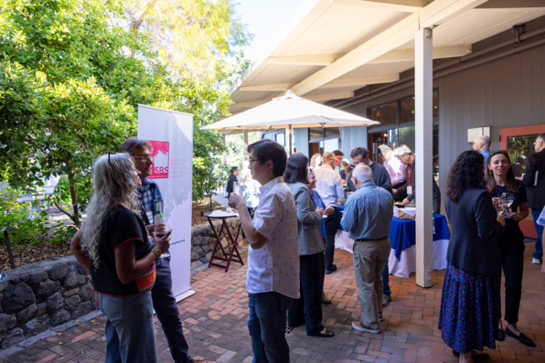 Crowd mingling before 5-6-26 event