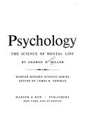 Psychology, the science of mental life