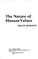 The nature of human values