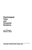 Psychological tests and personnel decisions