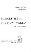 Minorities in the new world; six case studies