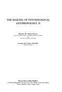 The making of psychological anthropology II 