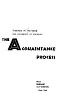 The acquaintance process