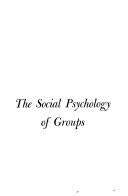 The social psychology of groups