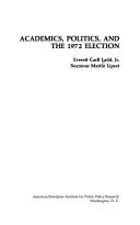 Academics, politics, and the 1972 election