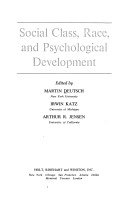 Social class, race, and psychological development