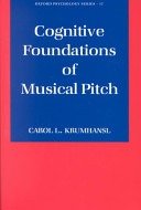 Cognitive foundations of musical pitch