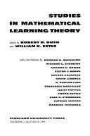 Studies in mathematical learning theory