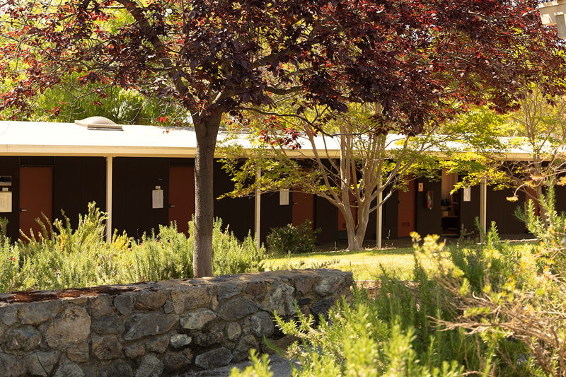 A view of a peripher bank of studies