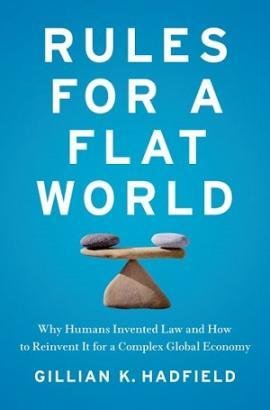 book cover - rules for a flat world, by Gillian K. Mansfield