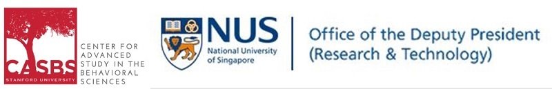 Logos for CASBS and the National University of Singapore