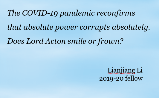 Quote from Lianjiang Li